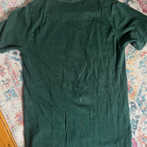 I Love Hot Moms Green Shirt Size Small - Picture 4 of 4